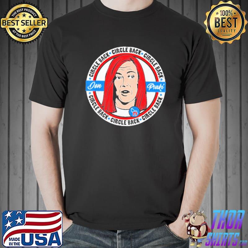 Jen Psaki Press Secretary Anti Biden Harris Info Dodge Shirt