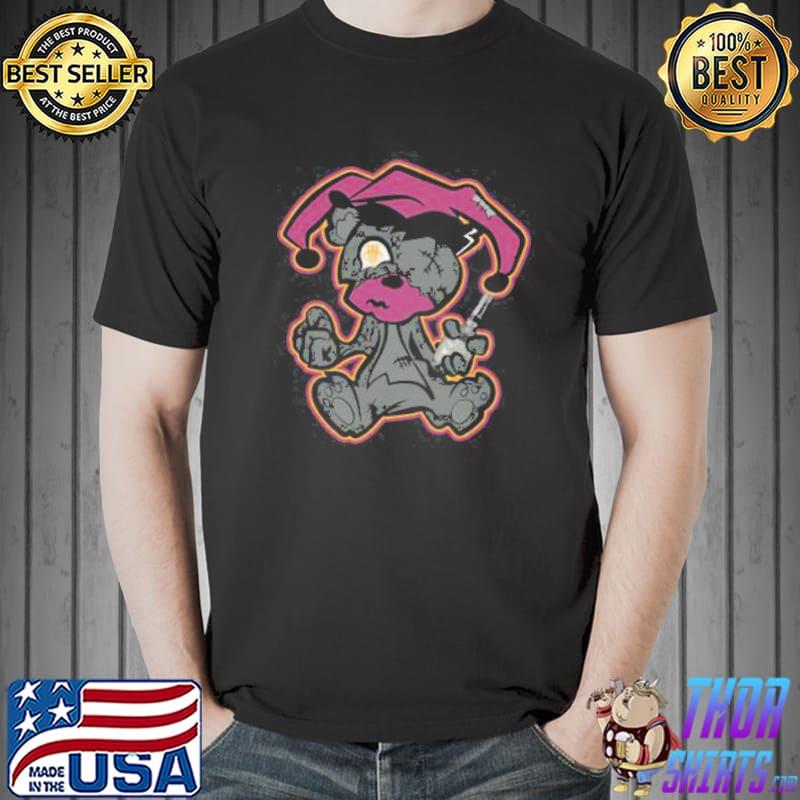 Joker Bear Broken Shirt Unisex