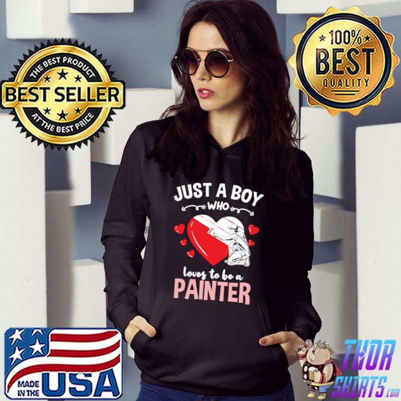 Just A Boy Who Loves To Be A Painter T-shirt