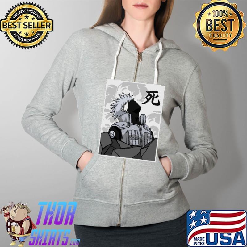 Kakashi T-Shirt Full Zip Hooded