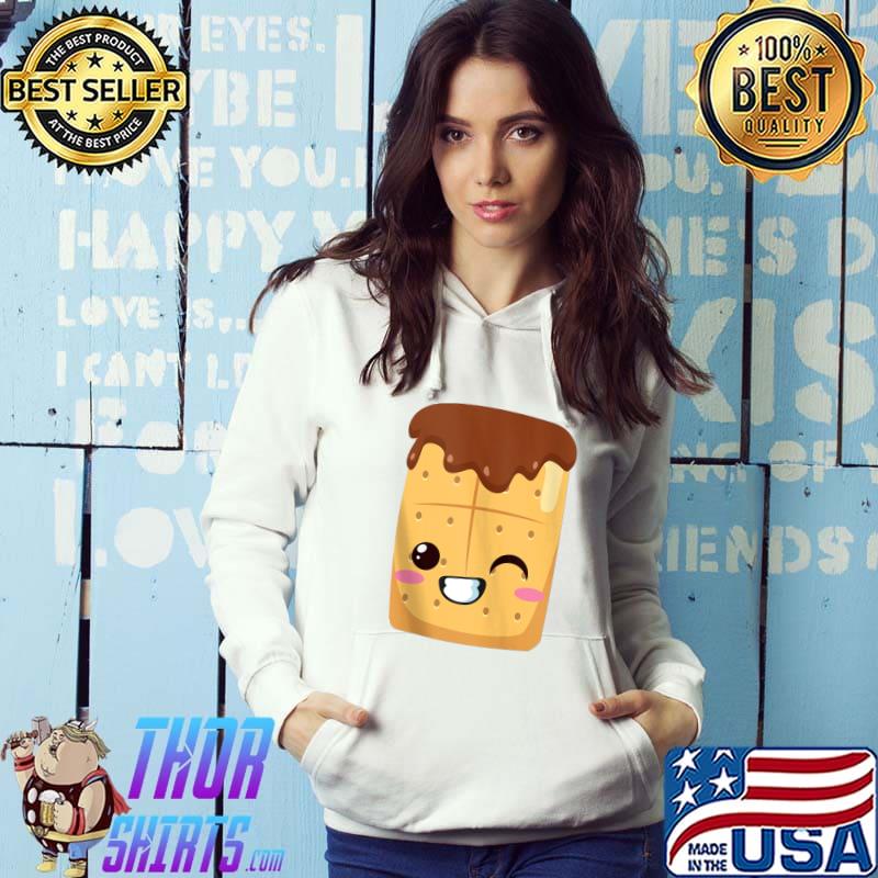 Kawaii Halloween Group Costume S'mores Graham Cracker smores T-s Hoodie