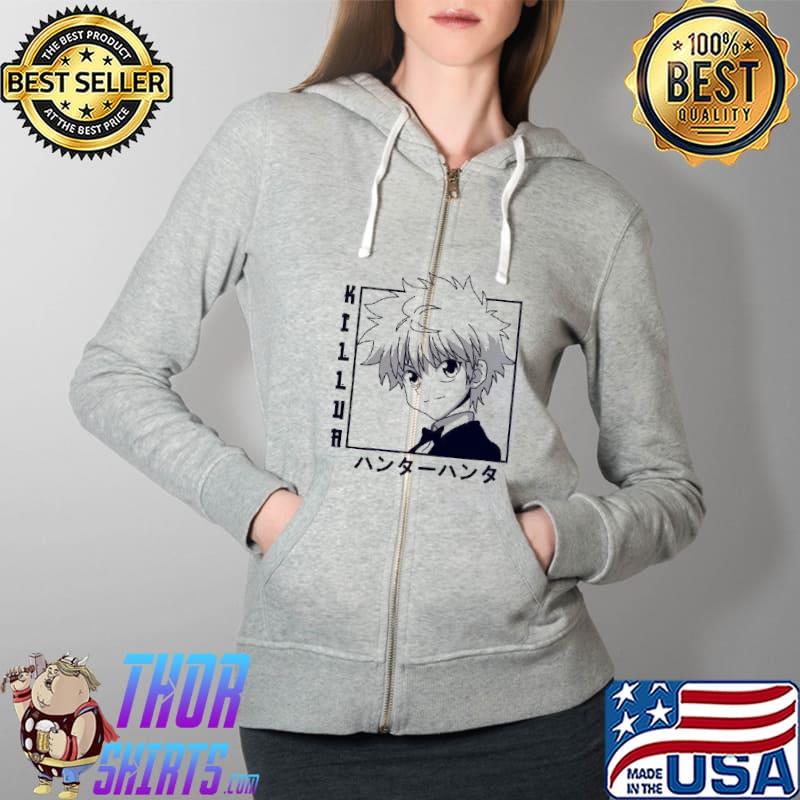 Killua Japanese Anime Hunter s Full Zip Hooded