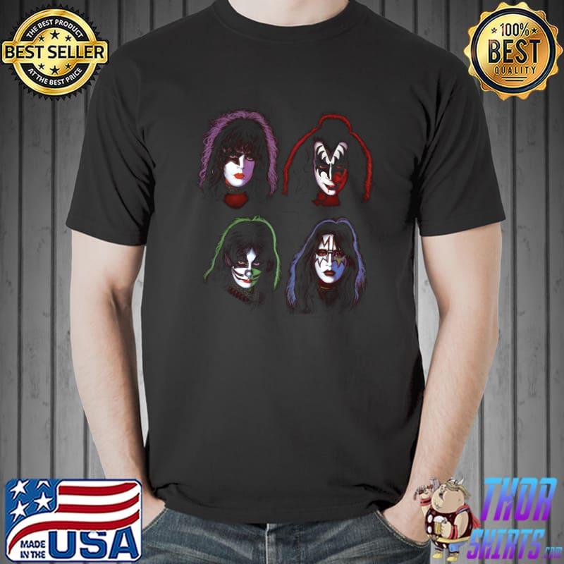 Kiss Solo Heads Legend Shirt Unisex