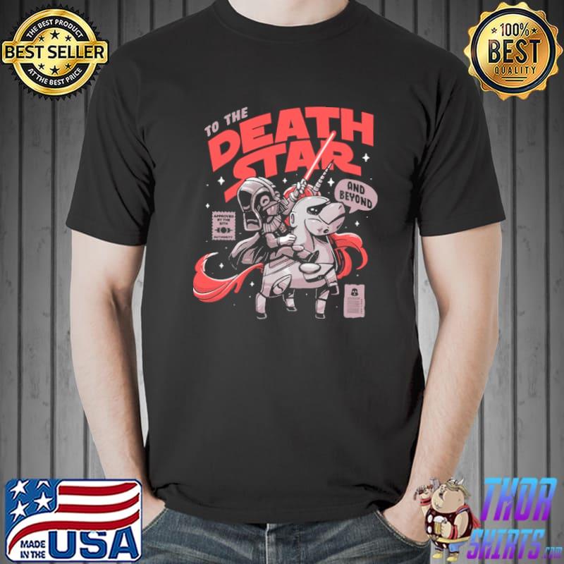 Knight Unicorn To The Death Star And Beyond Shirt