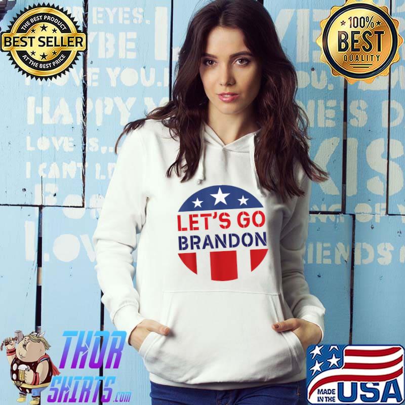 Let's Go Brandon American flag Funny T-Shirt