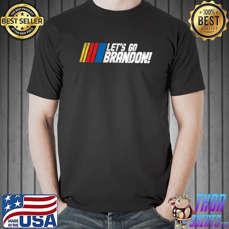 Let's Go Brandon Chant Fake News Strikes Again Anti Biden T-Shirt Unisex