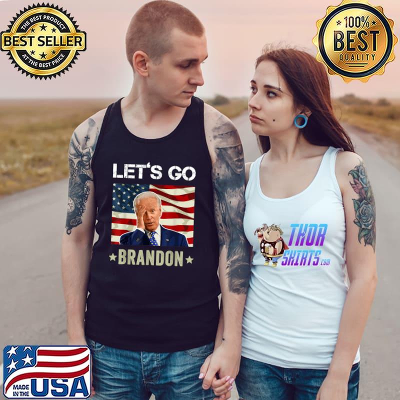 Funny Eagles Let's Go Brandon Meme Apparel American Flag Shirt, hoodie,  sweater, long sleeve and tank top