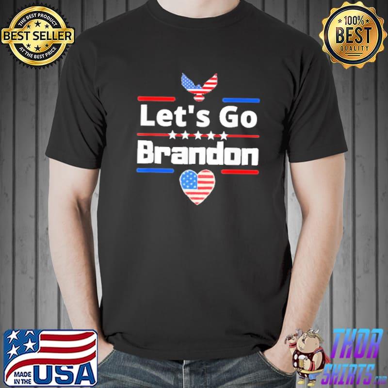 Let’s Go Brandon Anti Joe Biden FJB US Flag Shirt Unisex