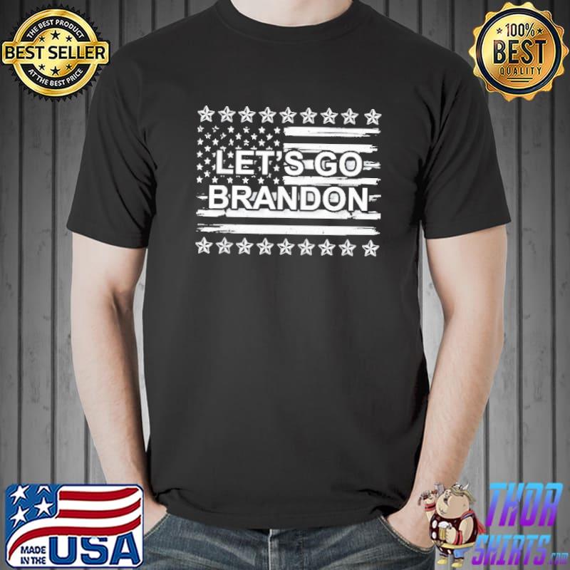 Let’s Go Brandon Chant FJB Us Flag Shirt Unisex