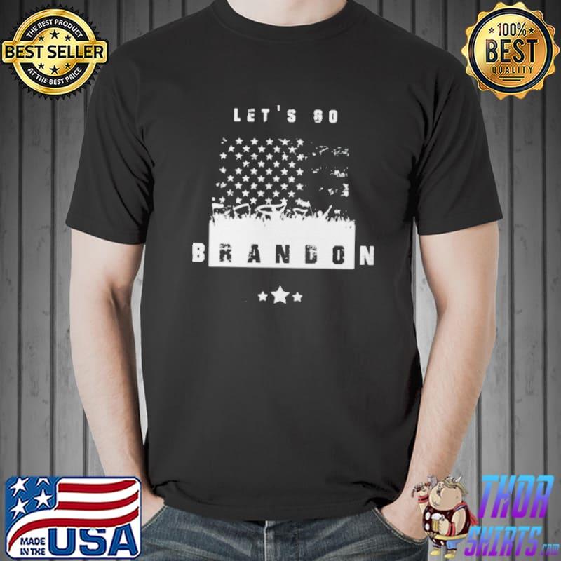 Let’s Go Brandon Conservative US Flag Shirt Unisex