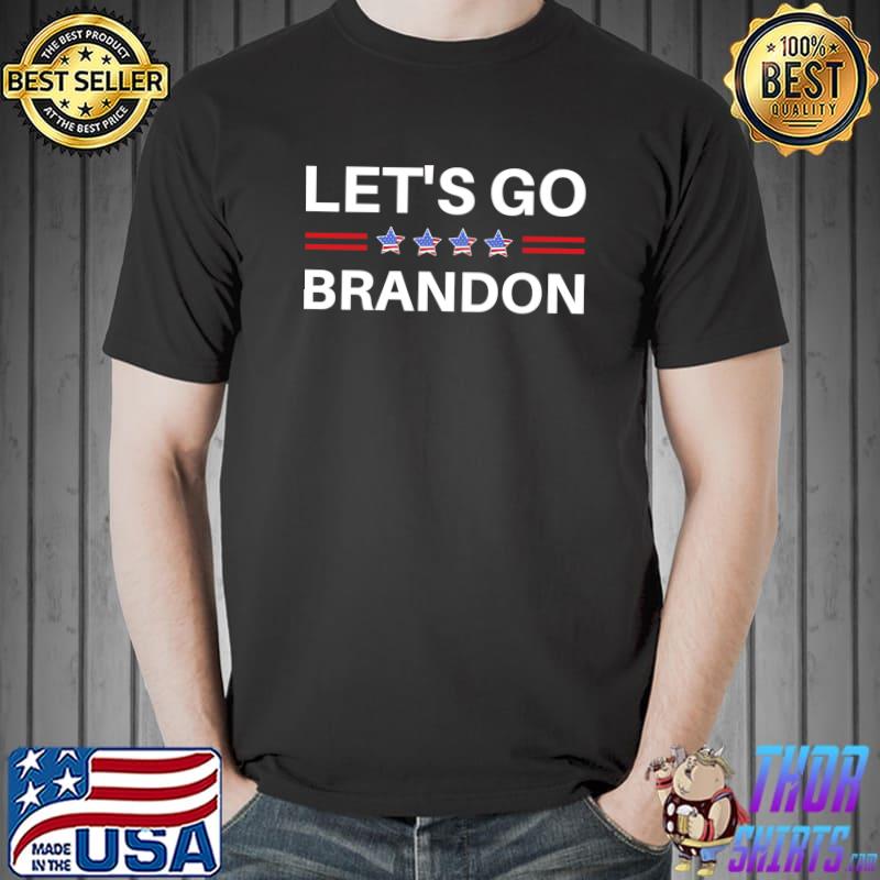 Let’s Go Brandon Conservative US Flag Women Men T-Shirt