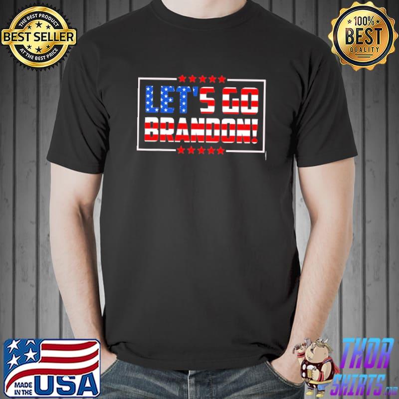 Let’s Go Brandon Joe Biden America Flag Shirt