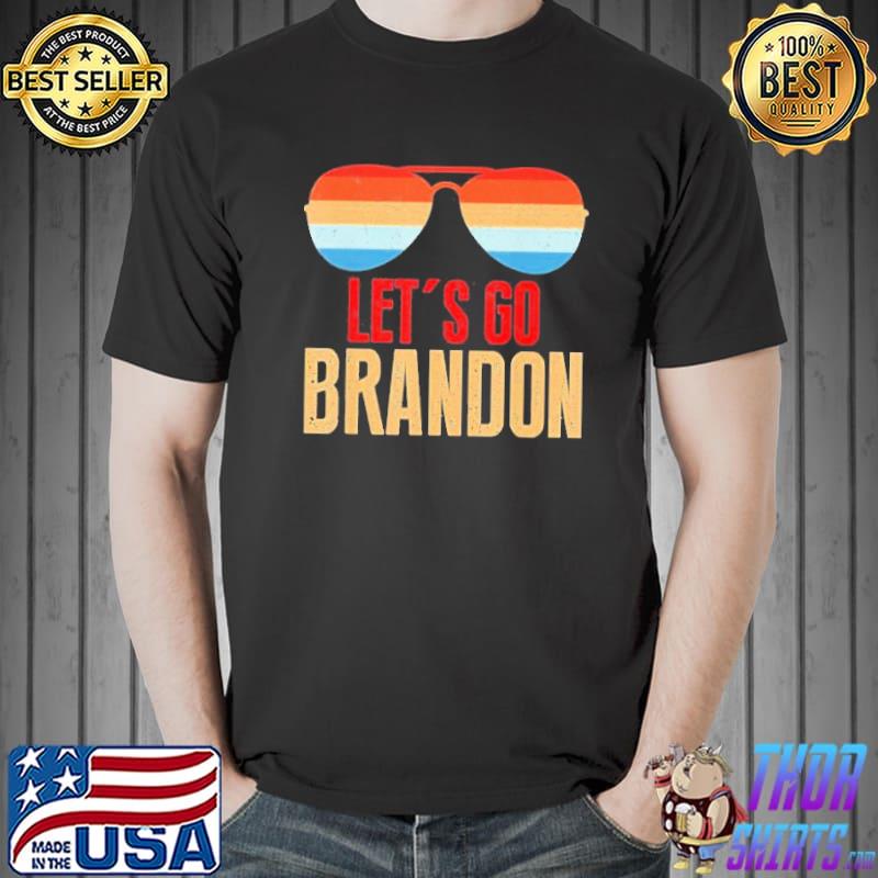 Let’s Go Brandon Retro Sunglasses American Impeach Biden 2021 Shirt Unisex