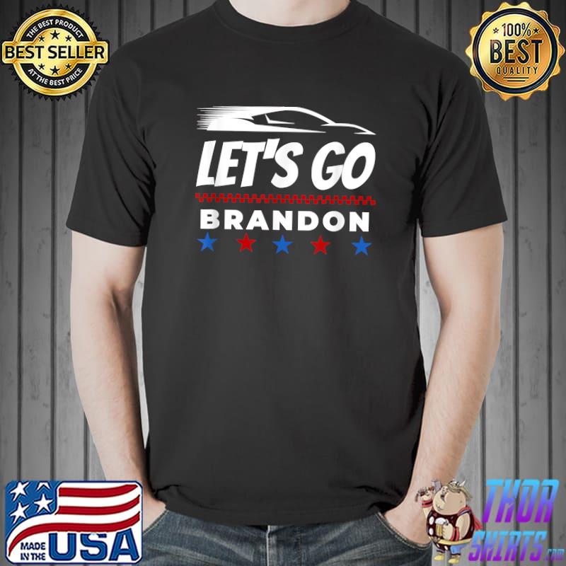 Lets Go Brandon Shirt, Let's Go Brandon T Shirt US Flag T-Shirt Unisex