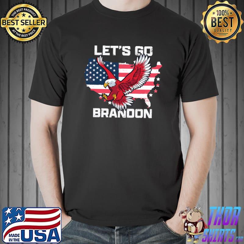 Lets go brandon vintage flag T-s Unisex