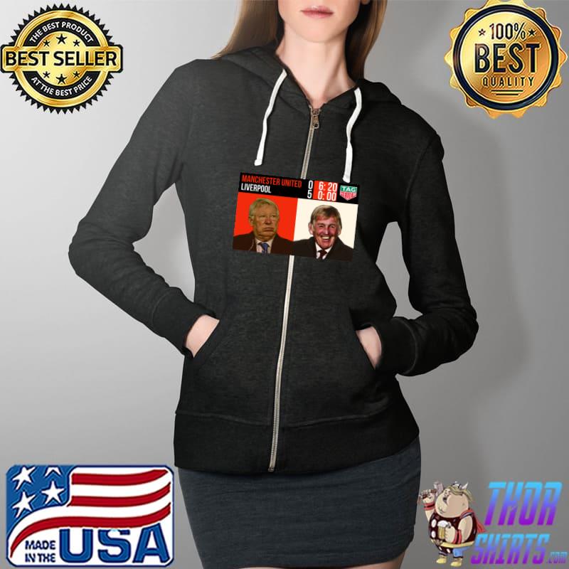 Liverpool Manchester United mulfc MULFC MANCHESTER UNITED VS LIVERPOOL Classic T-Shirt Full Zip Hooded