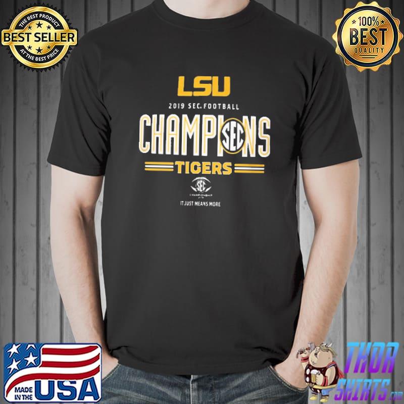 LSU Tigers Original Football Champions Locker Room Shirt