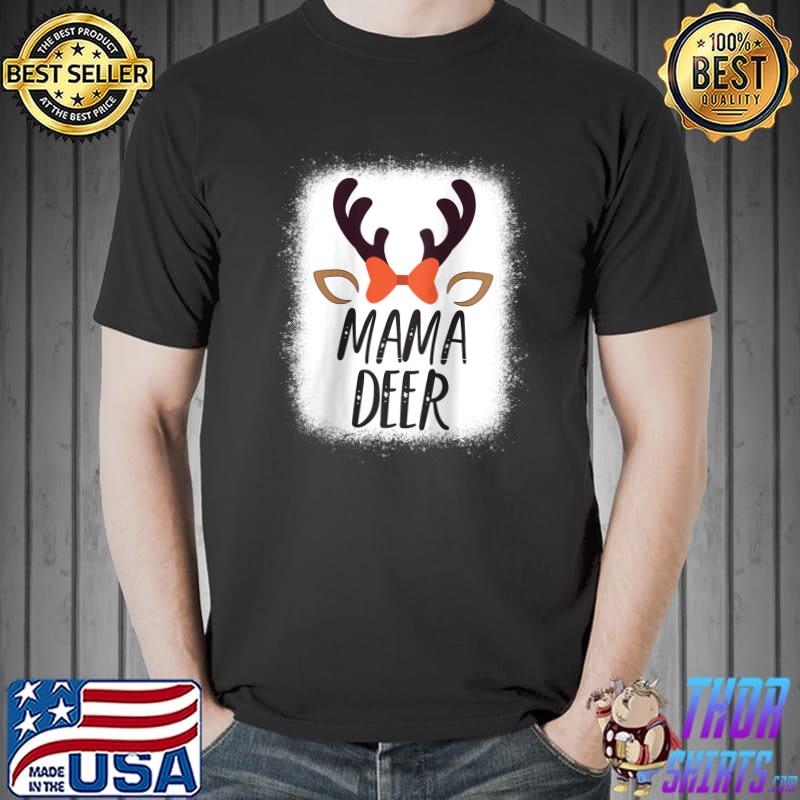 Mama Reindeer Matching Family Pajama Merry Christmas 2021 Raglan Baseball T-s Unisex