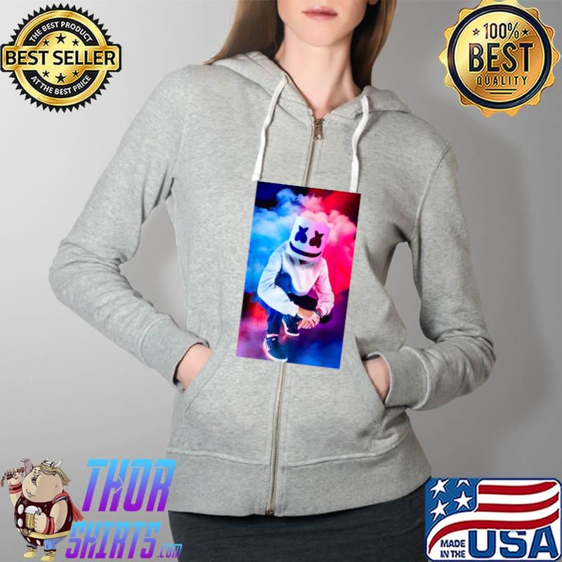 Marshmellos T-s Full Zip Hooded