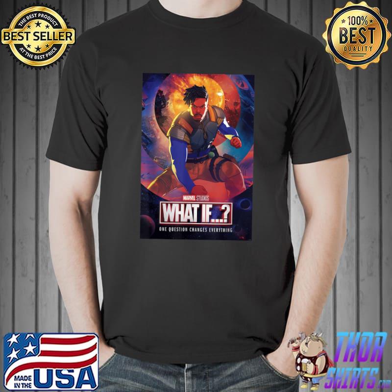 Marvel WHAT IF… Killmonger Comic Cover T-Shirt