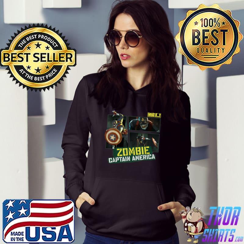 Marvel WHAT IF… Zombie Captain America Panel T-Shirt