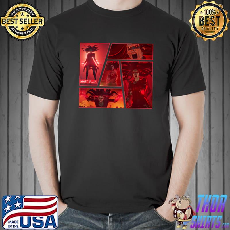 Marvel WHAT IF… Zombie Wanda Maximoff Panel T-Shirt