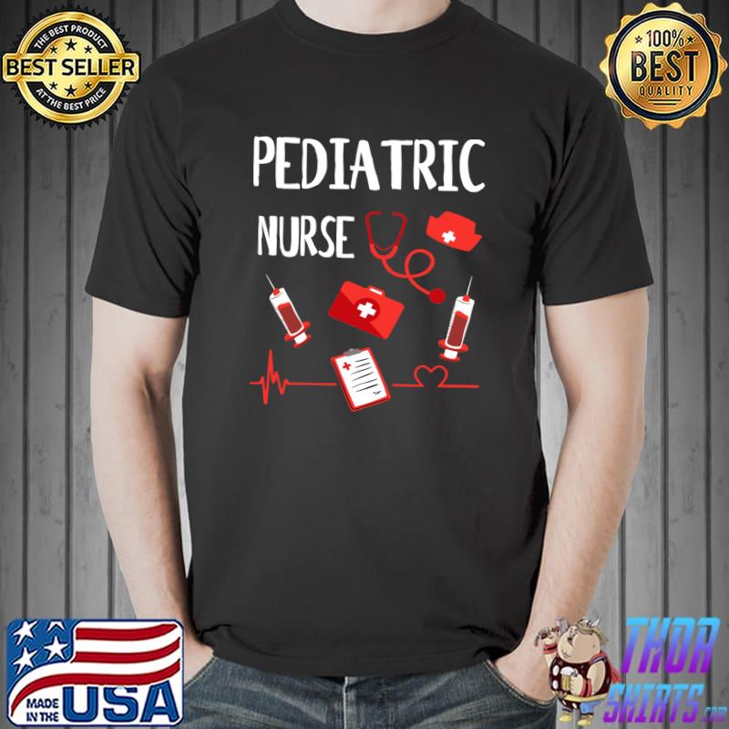Medical Pediatric Nurse Pediatrics Medicine Funny Pediatrics T-Shirt
