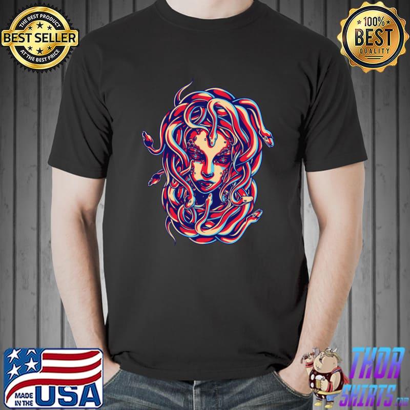 Medusa Jacob Zelazny Snake Shirt Unisex