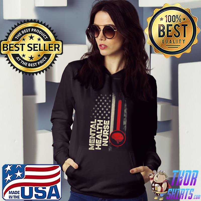 Mental Health Nurse Nursing RN Raglan Baseball T-s Hoodie
