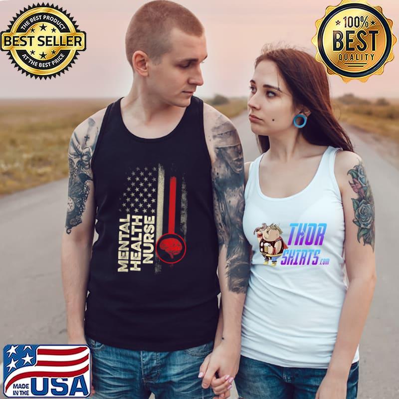 Mental Health Nurse Nursing RN Raglan Baseball T-s Tank Top