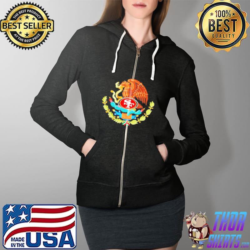 Mexican Eagle San Francisco 49ers s Full Zip Hooded