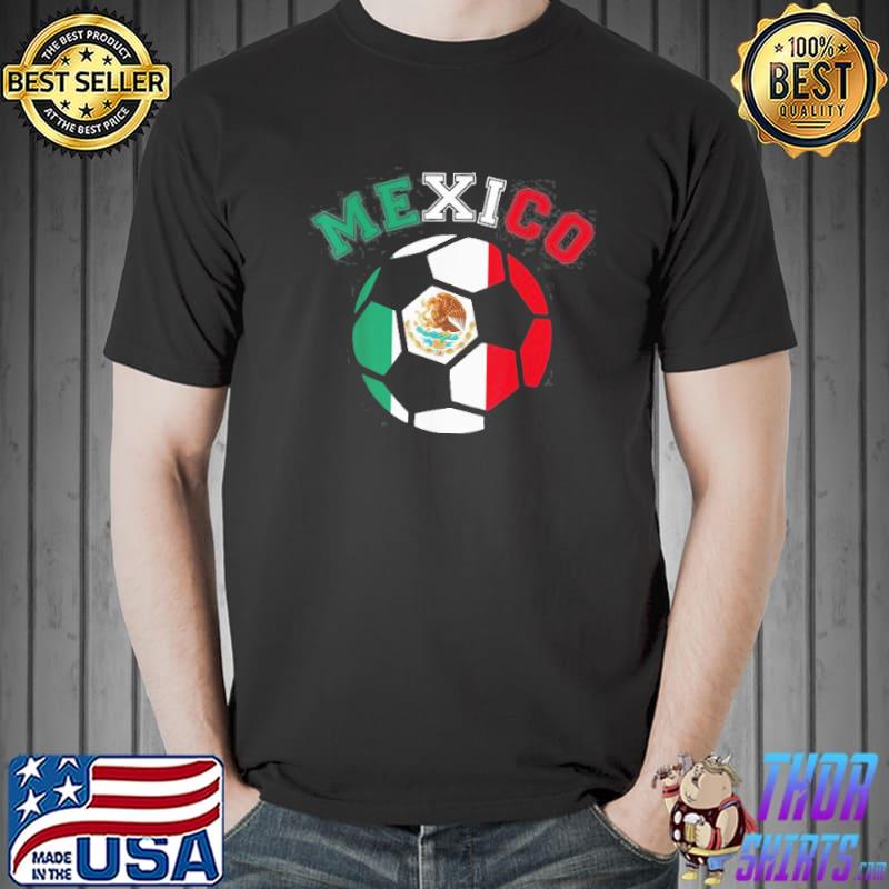 Mexican Soccer Futbol Football Mexico Flag Shirt