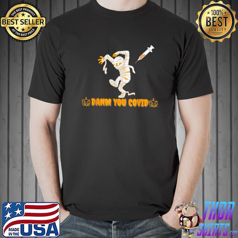 Mummy Covid Vaccine Halloween T-Shirt Unisex