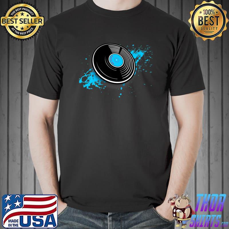 Music Disc Vinyl Record Art Premium T-Shirt