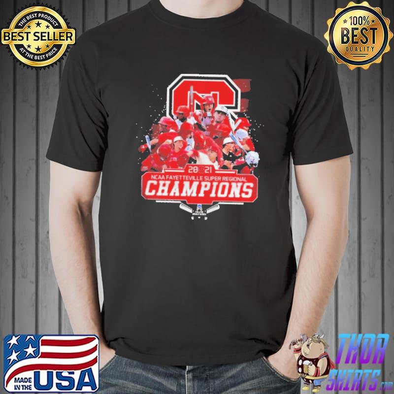 NC State Wolfpack 2021 NCAA Fayetteville Super Regional Champions Shirt Unisex