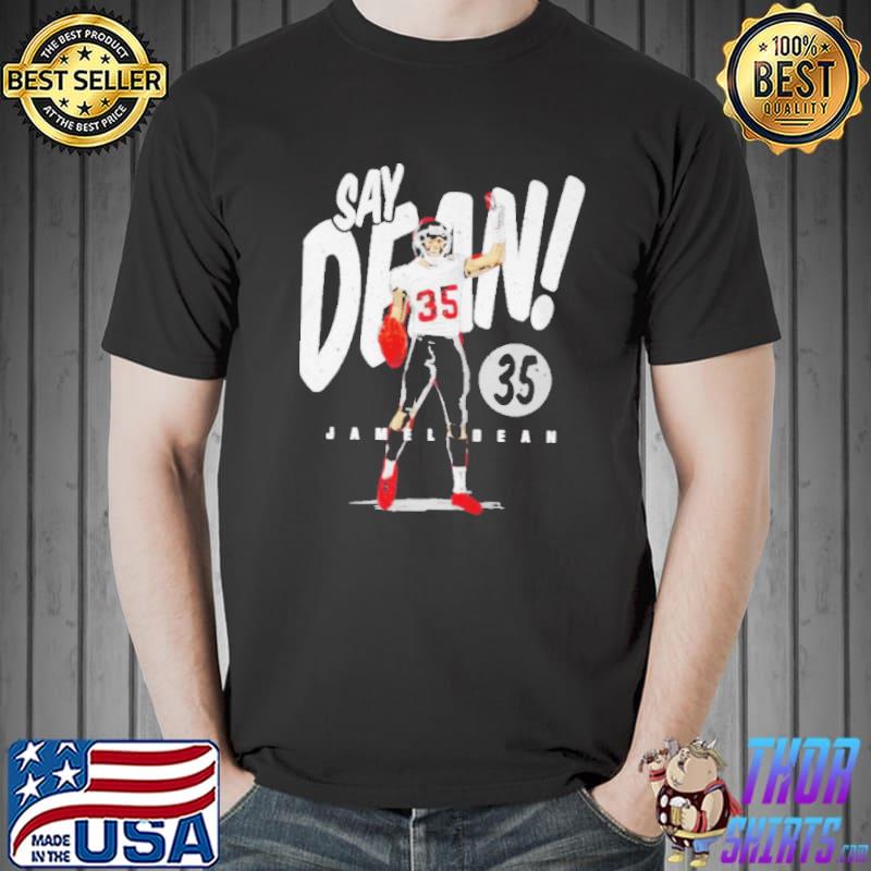 Original jamel Dean Say Dean Tampa Bay Buccaneers s Unisex