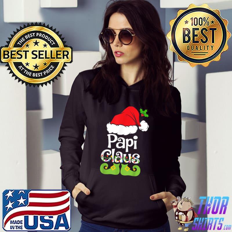 Papi Claus Shirt, Family Matching Papi Claus Pajama T-Shirt