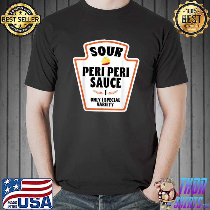 Peri Peri Sauce Condiments Couple Group Halloween Costumes T-Shirt Unisex