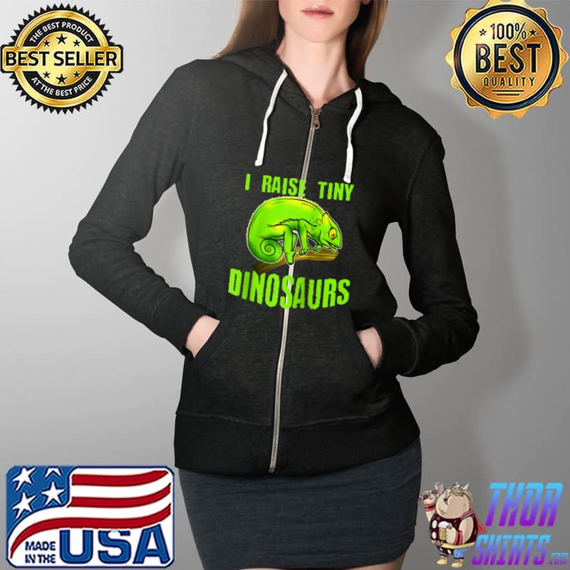Pet Chameleon Lizard Lover Reptile Owner Men Women Kids Raglan Baseball T-s Full Zip Hooded