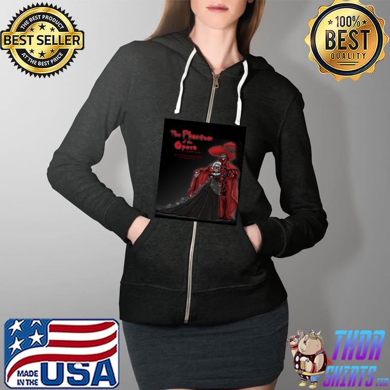 Phantom of the Opera, A Graphic Novel Promotional Poster Classic T-Shirt Full Zip Hooded