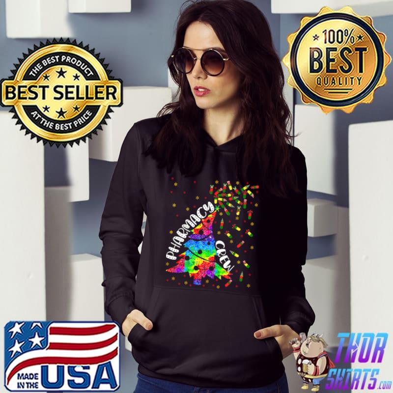Pharmacy Christmas Crew Funny Xmas Pharmacist T-s Hoodie