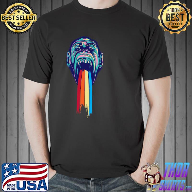 Rainbow Tongued Monkey Jacob Shirt Unisex