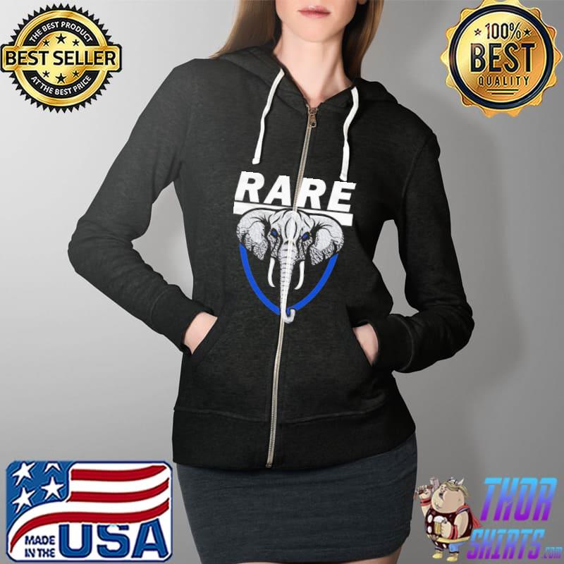 Rare Elephant Royal Shirt Full Zip Hooded