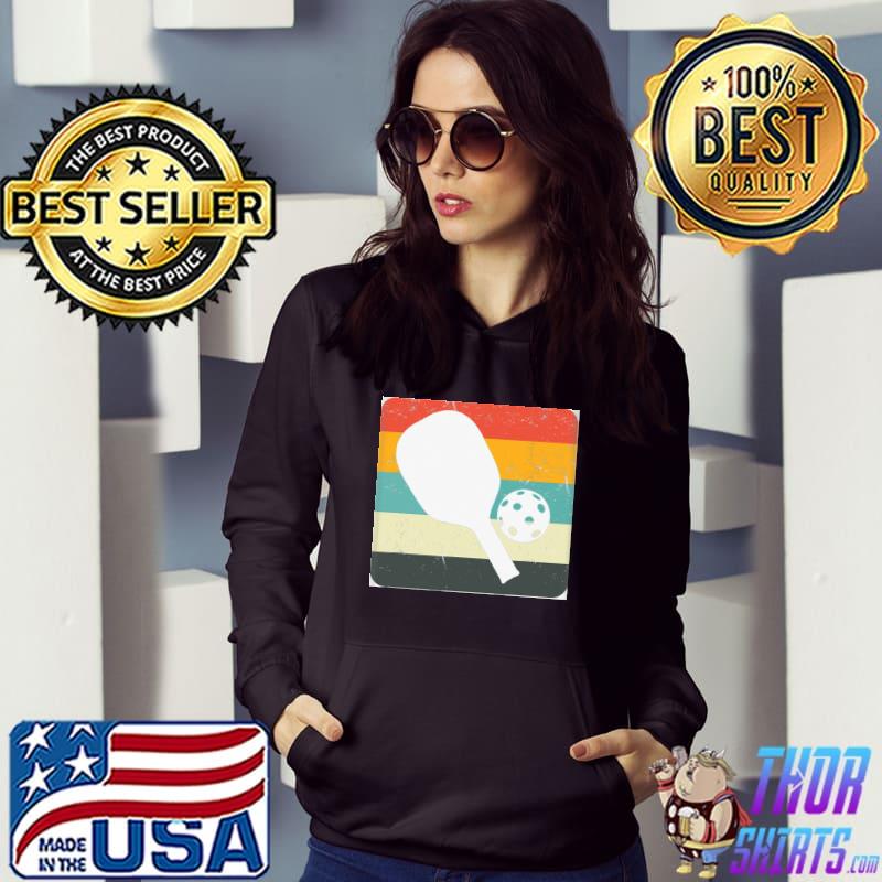Retro Vintage Pickleball Shirt Hoodie