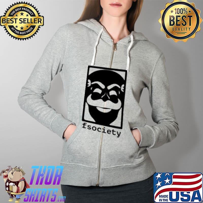 Scoop Fsociety Shirt Full Zip Hooded