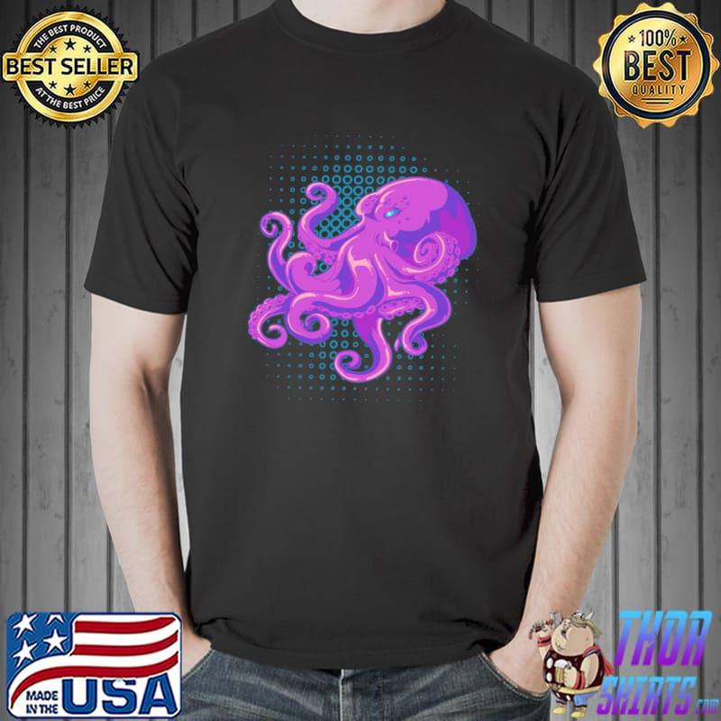 Sea Monster Kraken Sailing T-Shirt Unisex