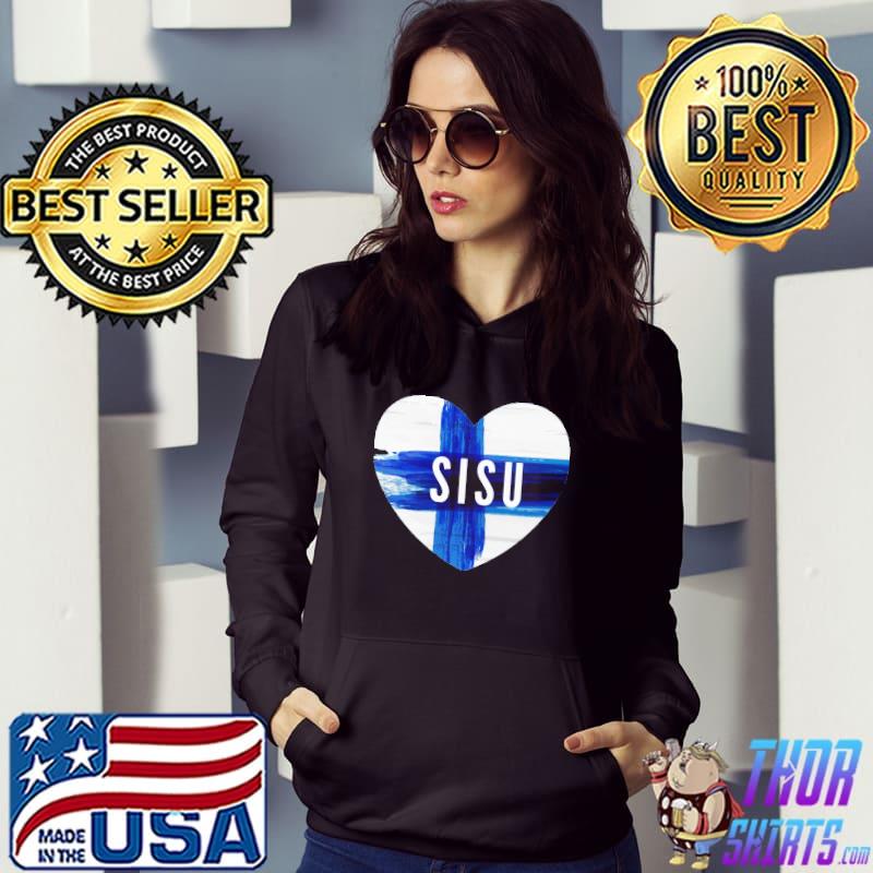 Sisu Filand Flag Shirt Hoodie