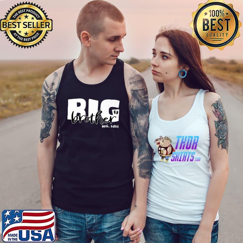 Soon to be a big brother Becoming an older brother Premium T-Shirt Tank Top