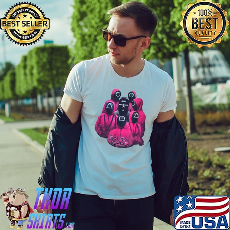 Squid Game Front Man And Guards Ring T-Shirt Unisex