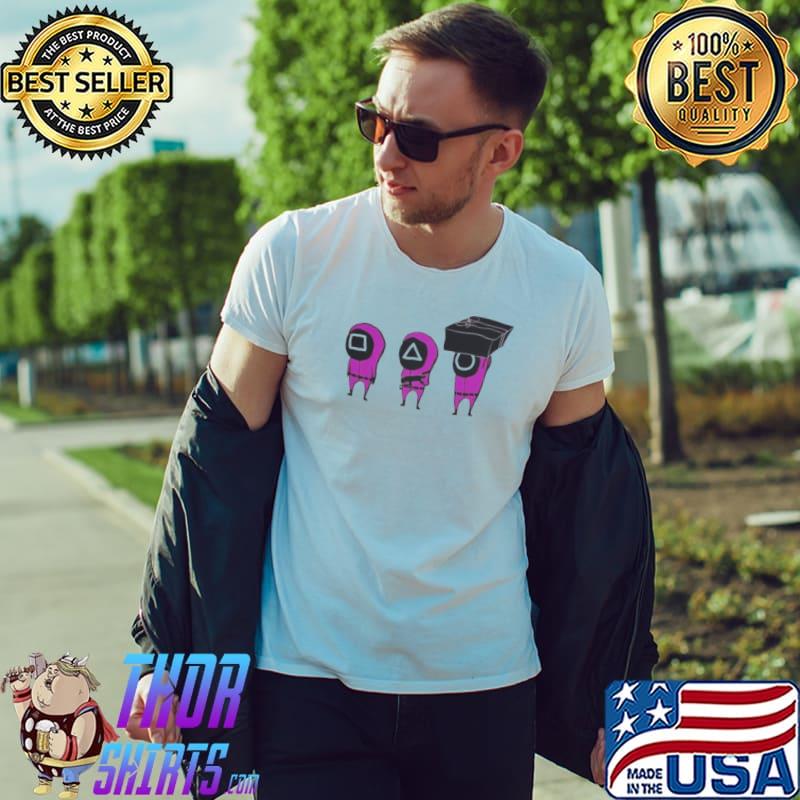 Squid Game Pink Guards Shirt Unisex